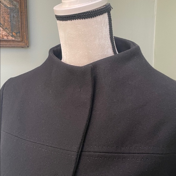 Gorgeous Italian Wool Blend Lined Coat Antonelli Firenze - Picture 8 of 9
